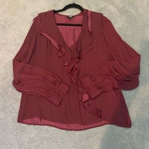 PAIGE Women’s Blouse w/ Ruffles Sz. Large